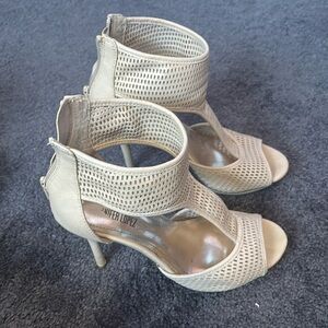 JLo open toed high heeled sandals